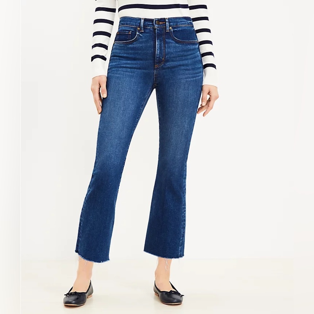 Ann Taylor Kick Crop Jean